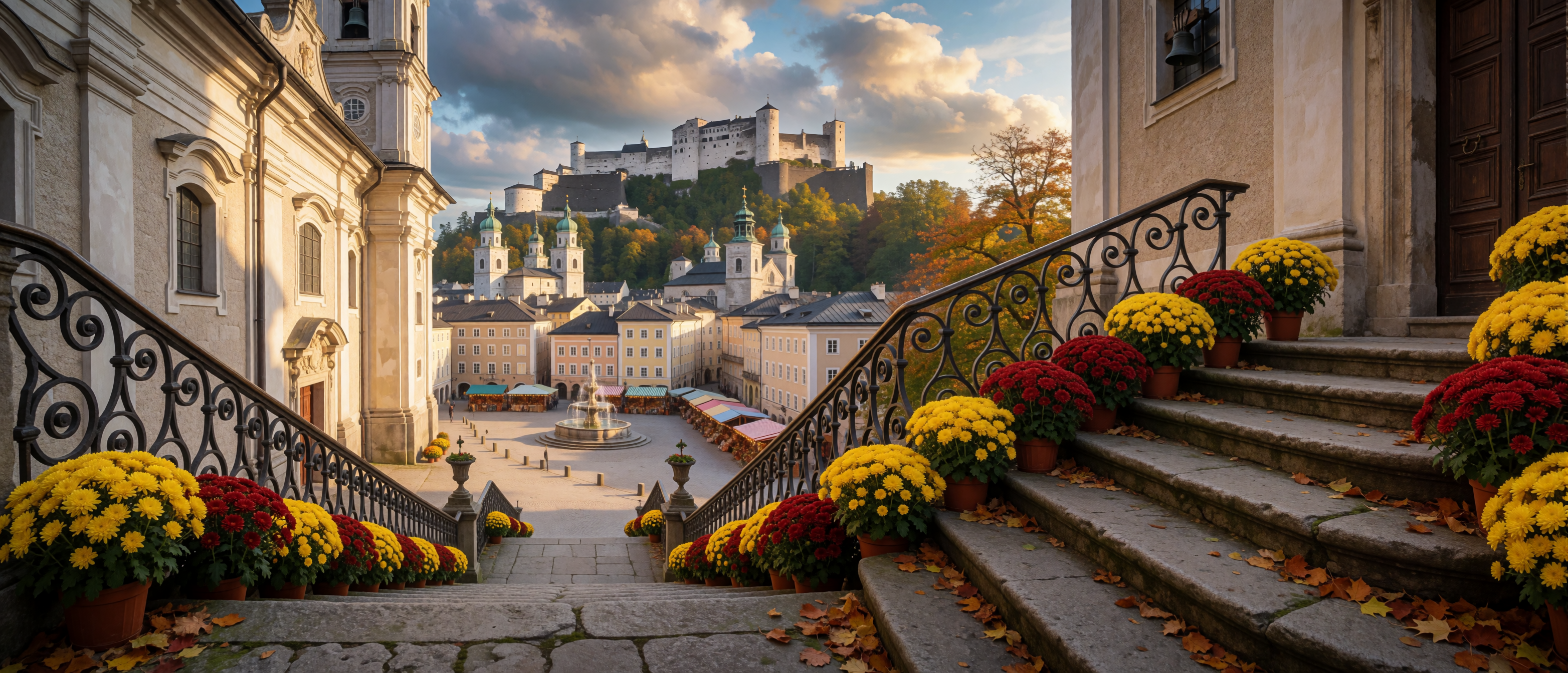 castle-belonging-church-steps-salzburg-fortress-ultrawide