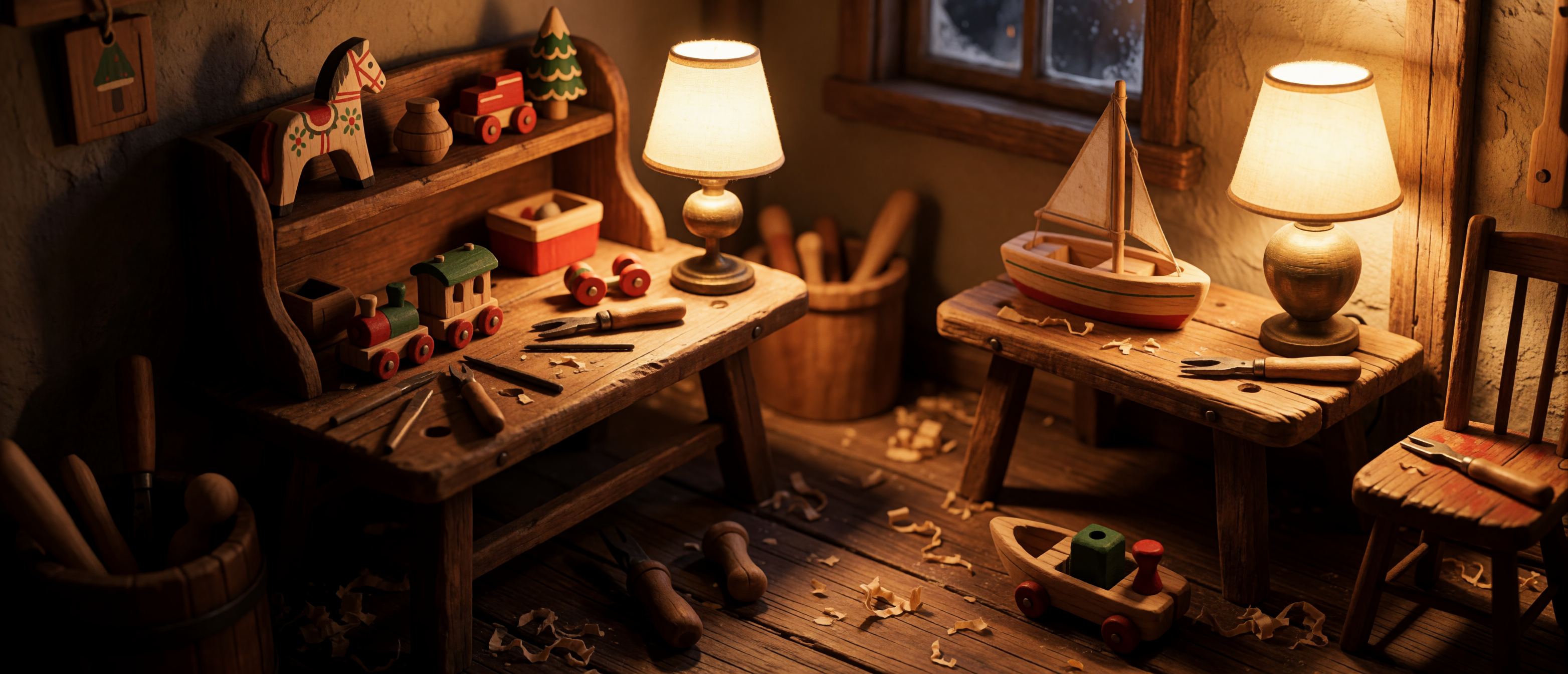 toy-workshop-wooden-bench-half-assembled-ultrawide