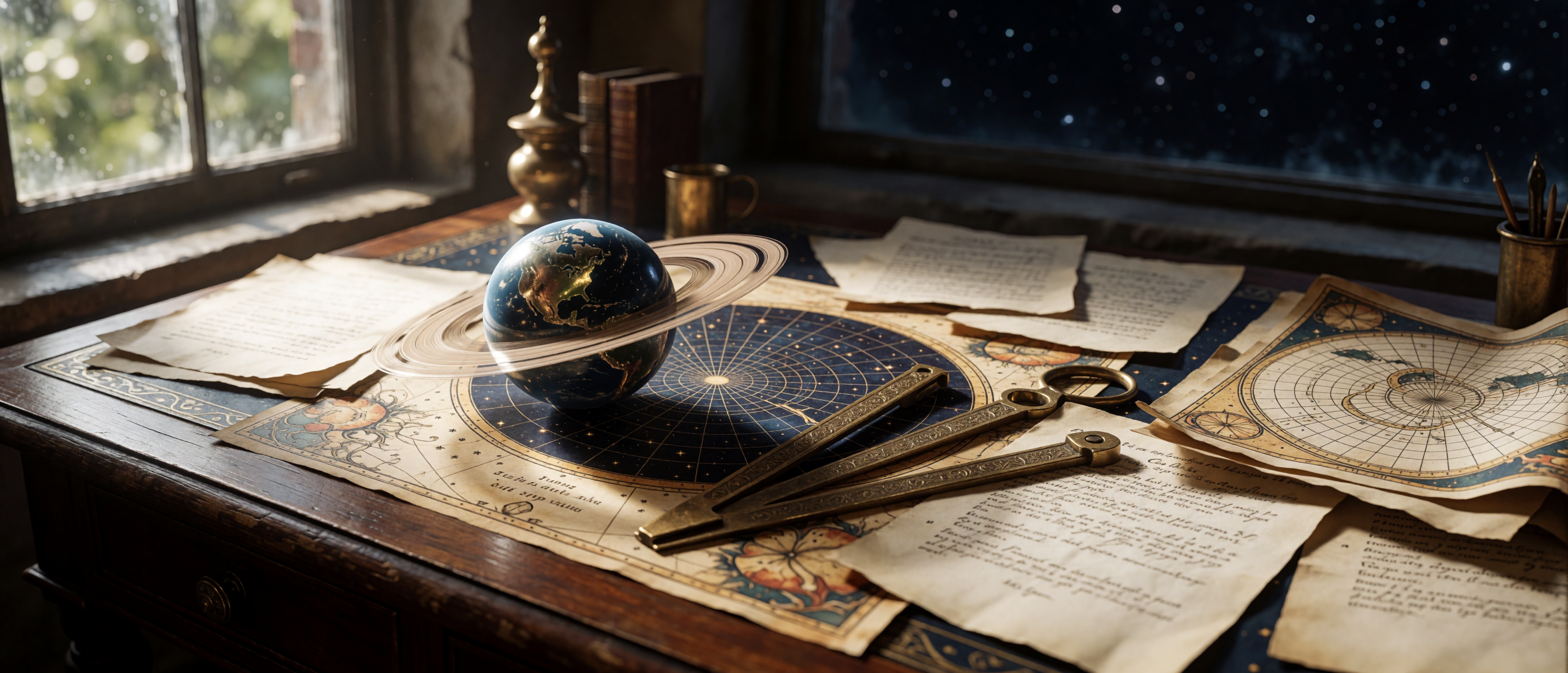 cosmic-misc-ringed-planet-paperweight-desk-ultrawide