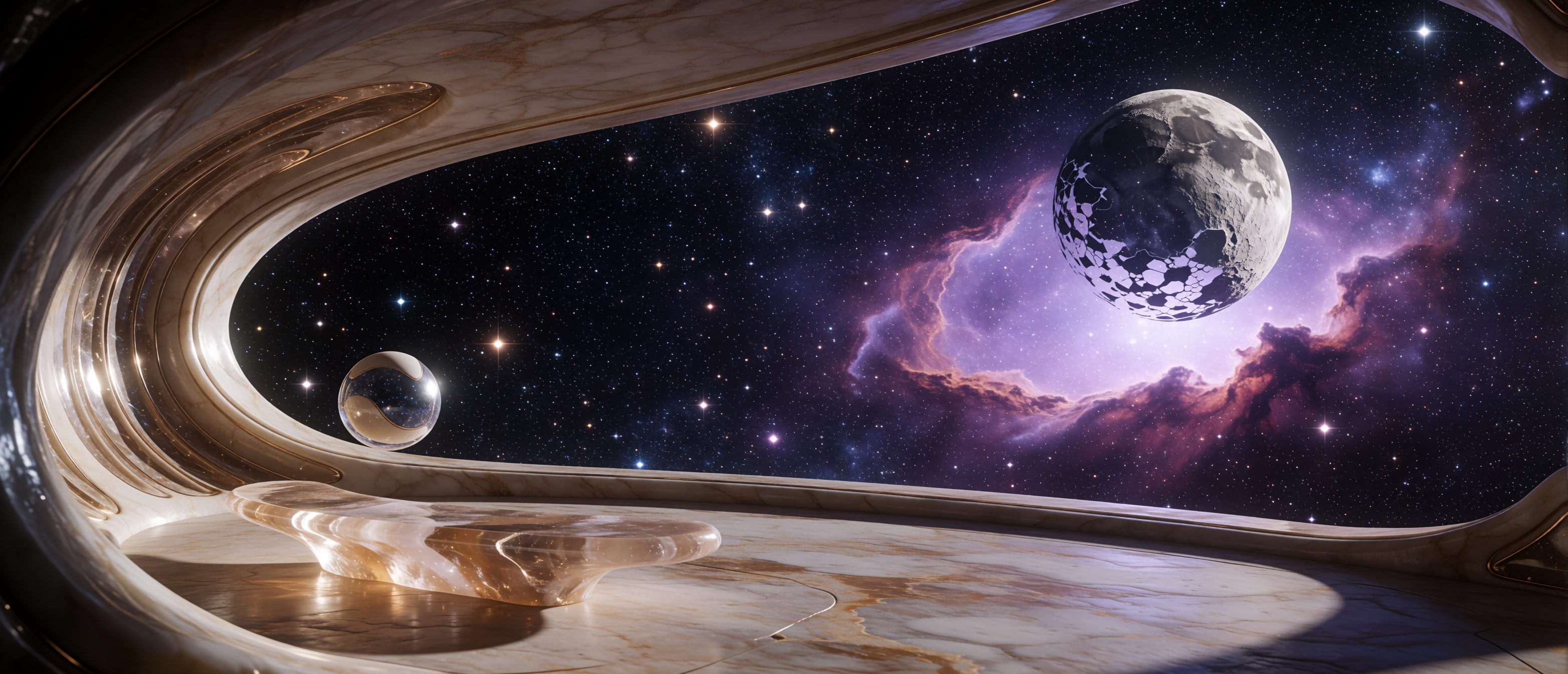 space-vantage-alien-viewing-alcove-shattered-moon-nebula-ultrawide