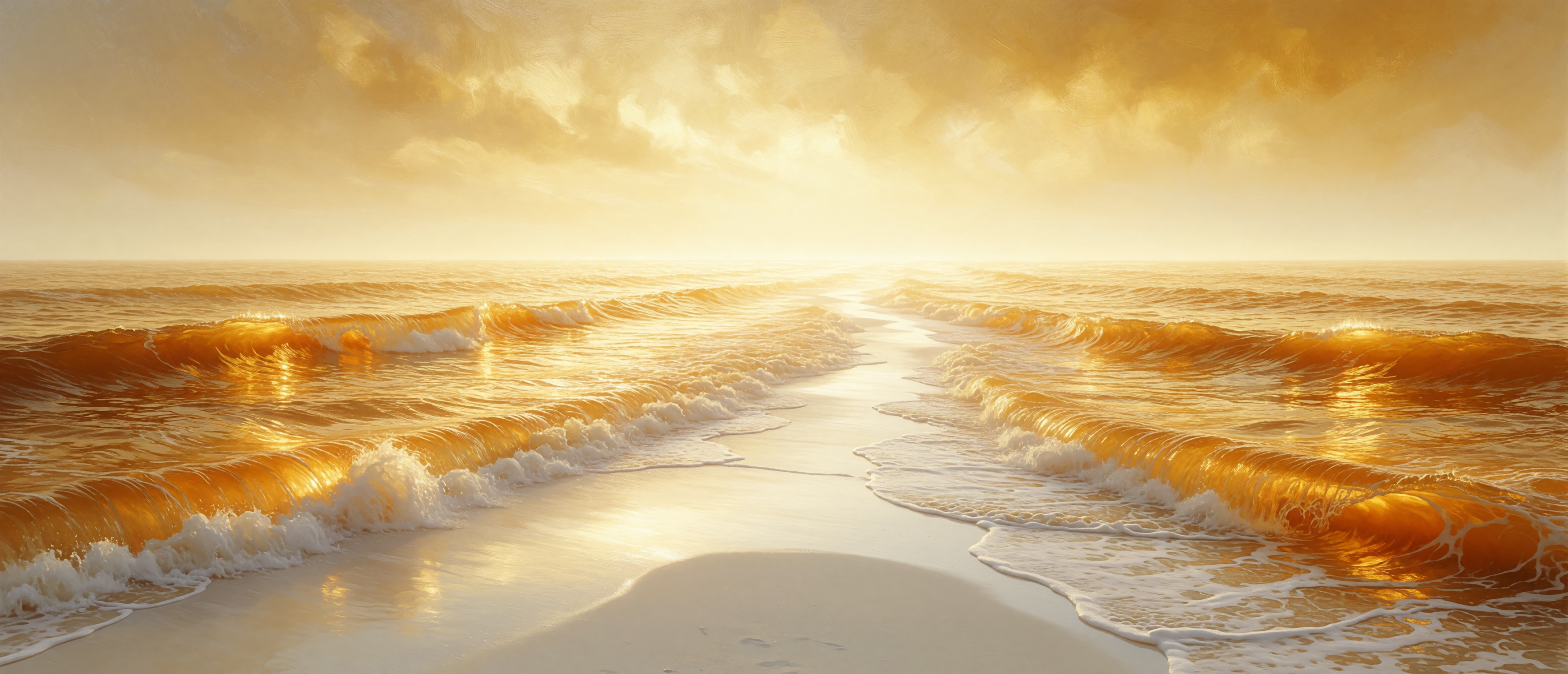 surreal-coastline-glowing-golden-ocean-ivory-sky-ultrawide