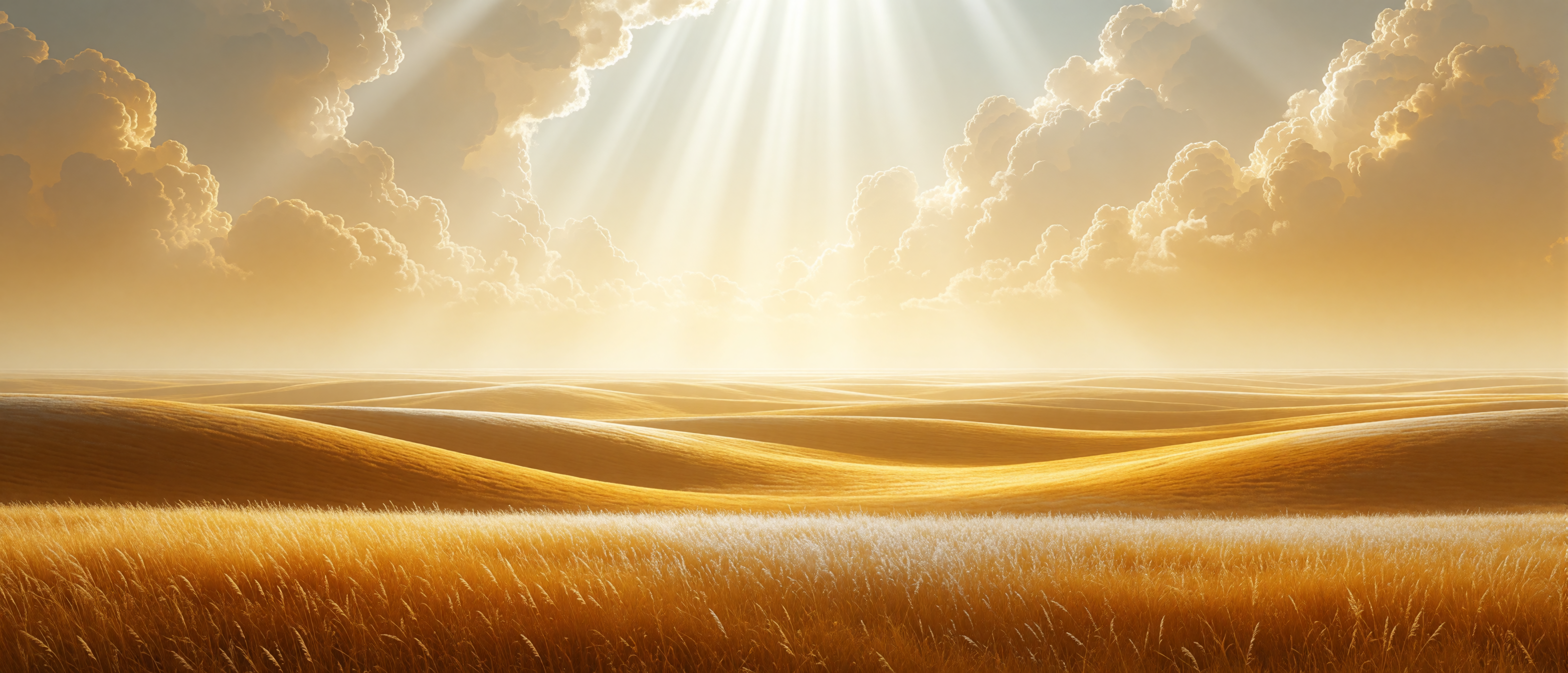 surreal-golden-vale-celestial-light-rolling-hills-ultrawide