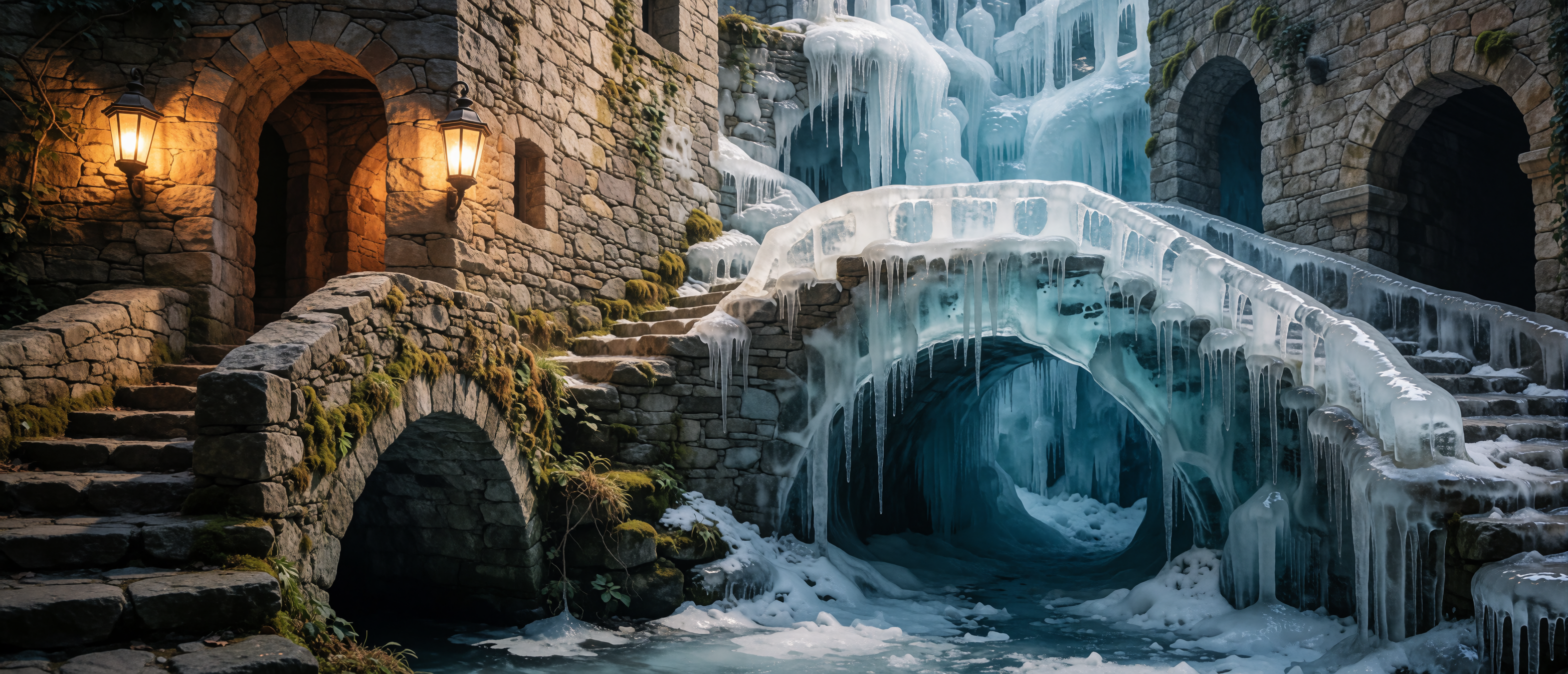 dream-opposites-attract-stone-bridge-to-ice-bridge-ultrawide