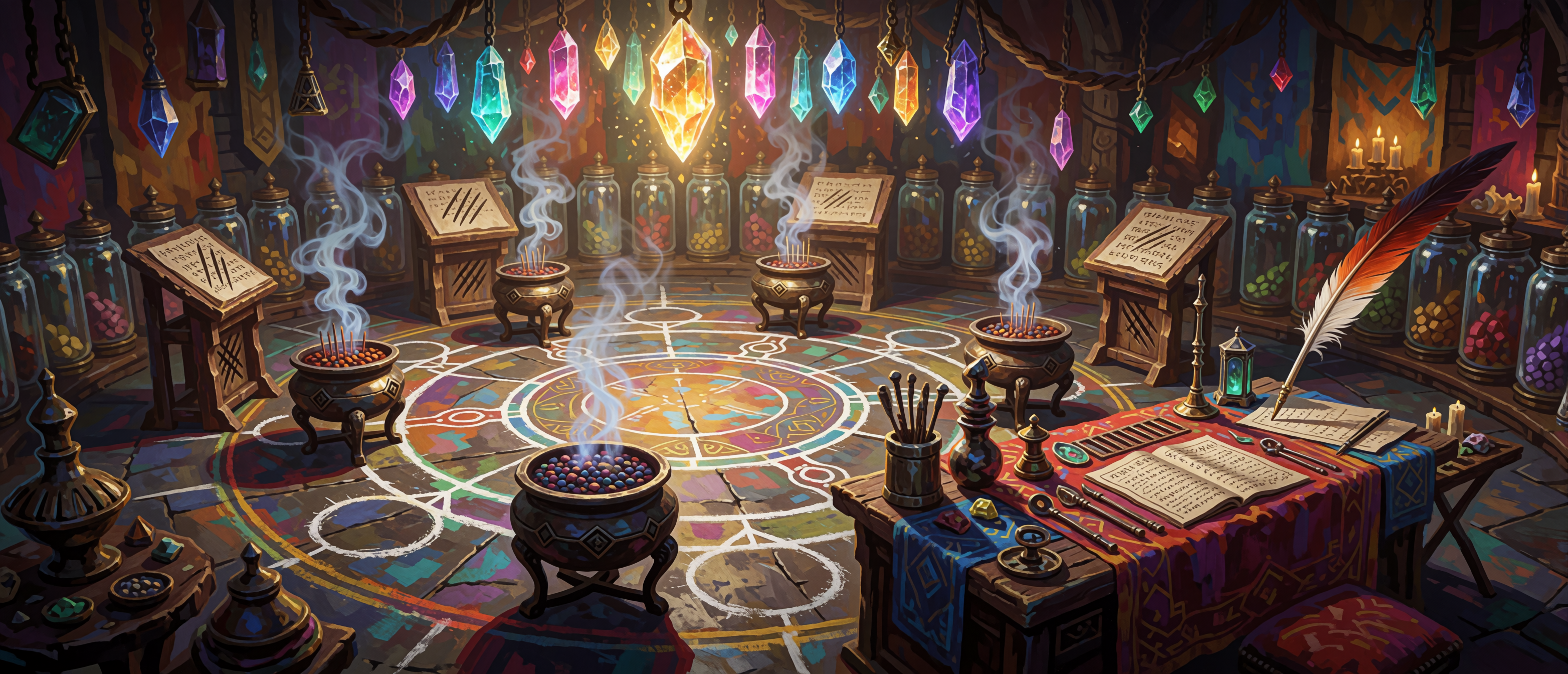 fantasy-mystic-workshops-summoning-workshop-chalk-circles-crystals-ultrawide