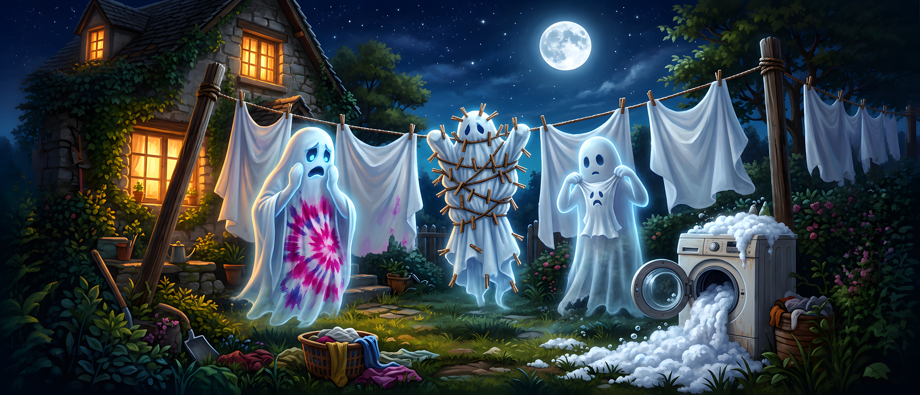 halloween-comedy-ghost-laundry-crisis-tie-dye-ultrawide