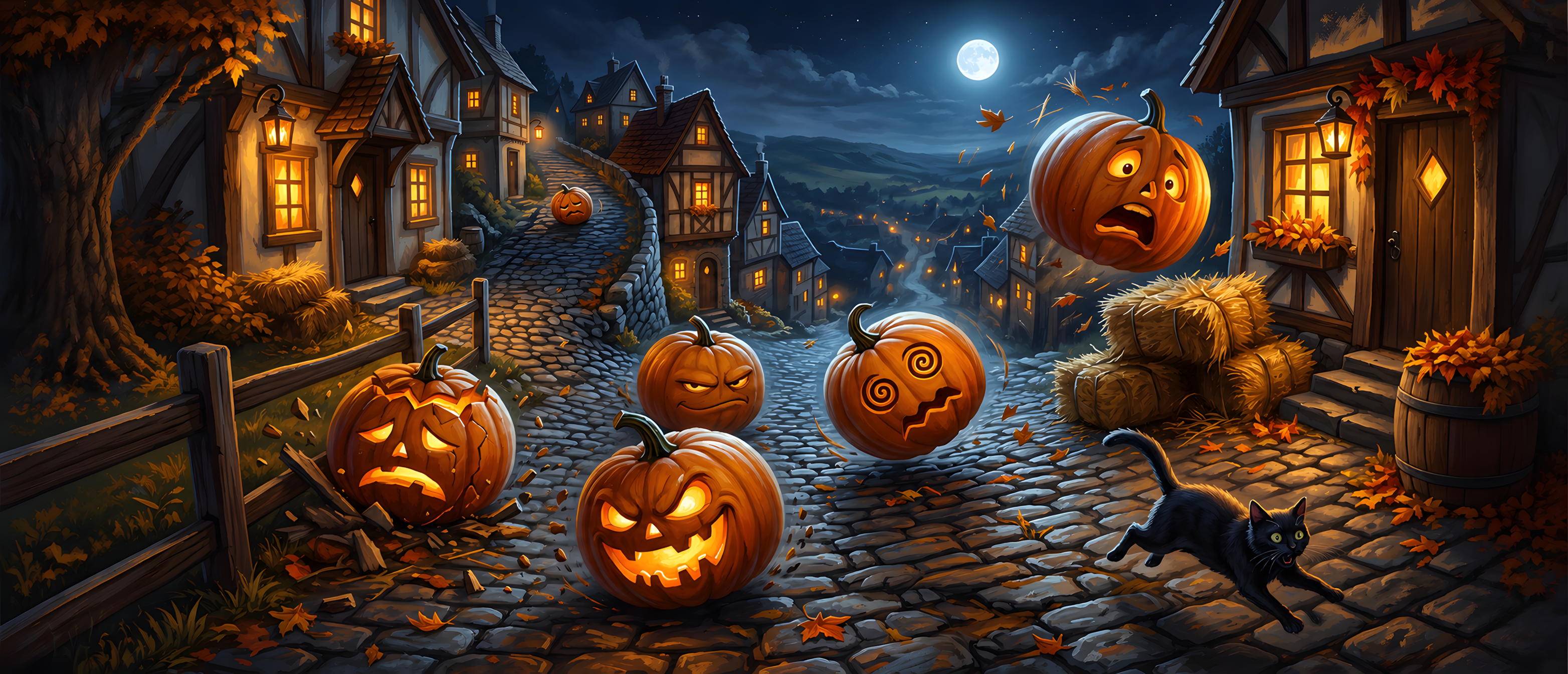 halloween-comedy-great-pumpkin-race-downhill-ultrawide