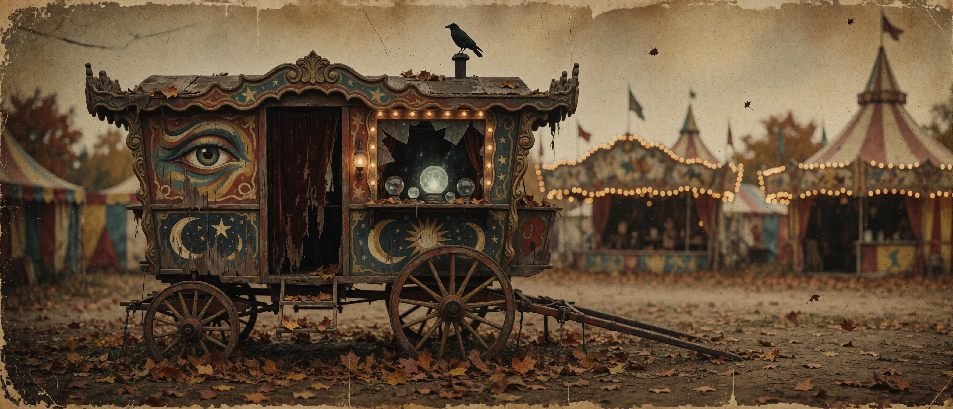 halloween-carnival-vintage-fortune-teller-wagon-crystal-balls-ultrawide