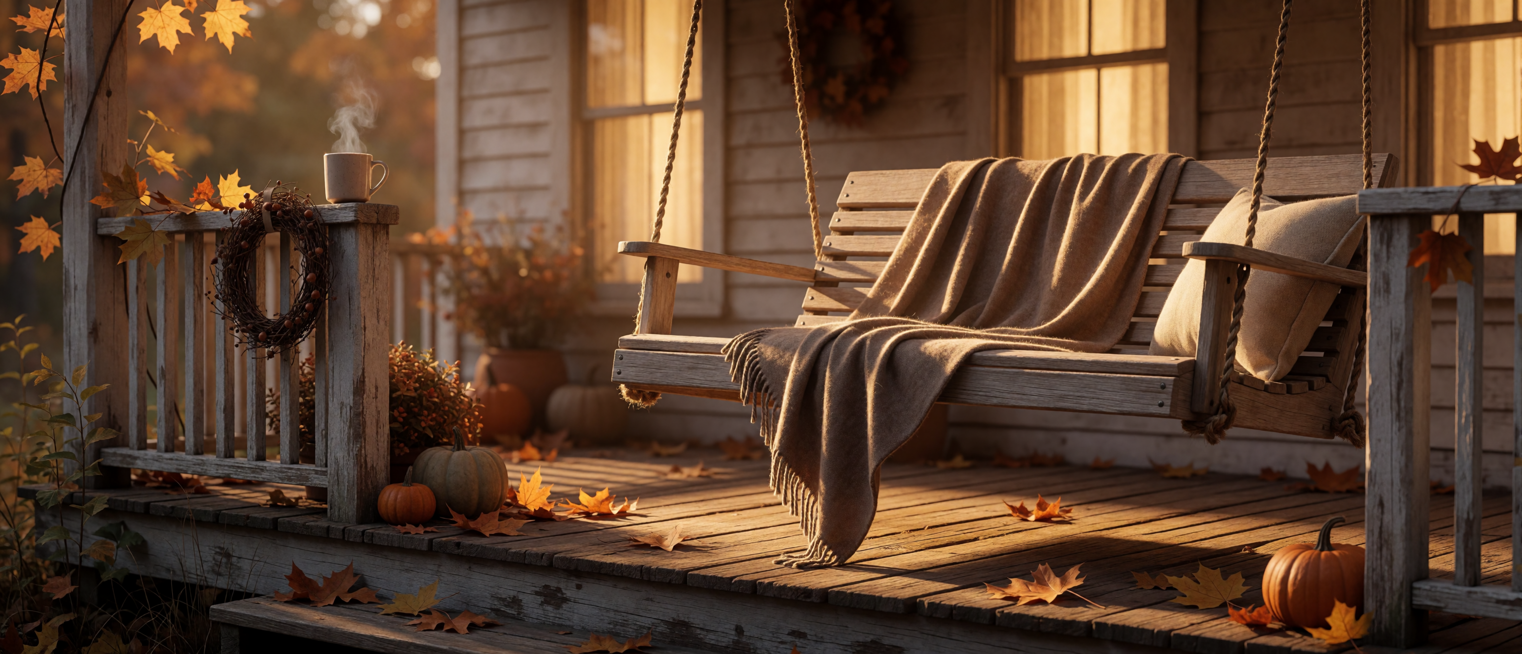 harvest-a06-porch-swing-blanket-cocoa-thanksgiving-evening-ultrawide