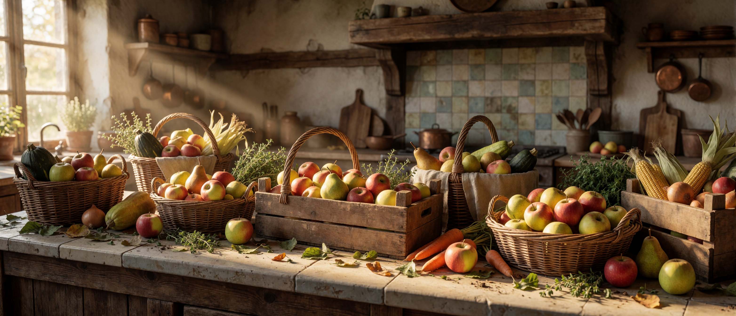 harvest-e05-farm-kitchen-counter-fresh-harvest-baskets-ultrawide