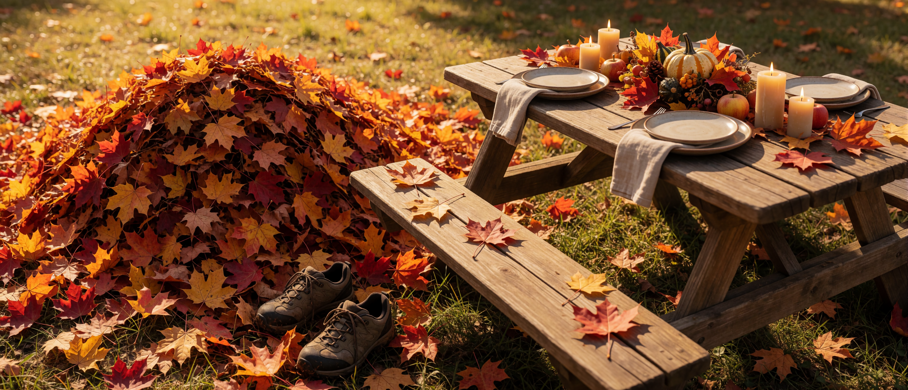 harvest-f06-maple-leaf-pile-thanksgiving-picnic-table-shoes-ultrawide