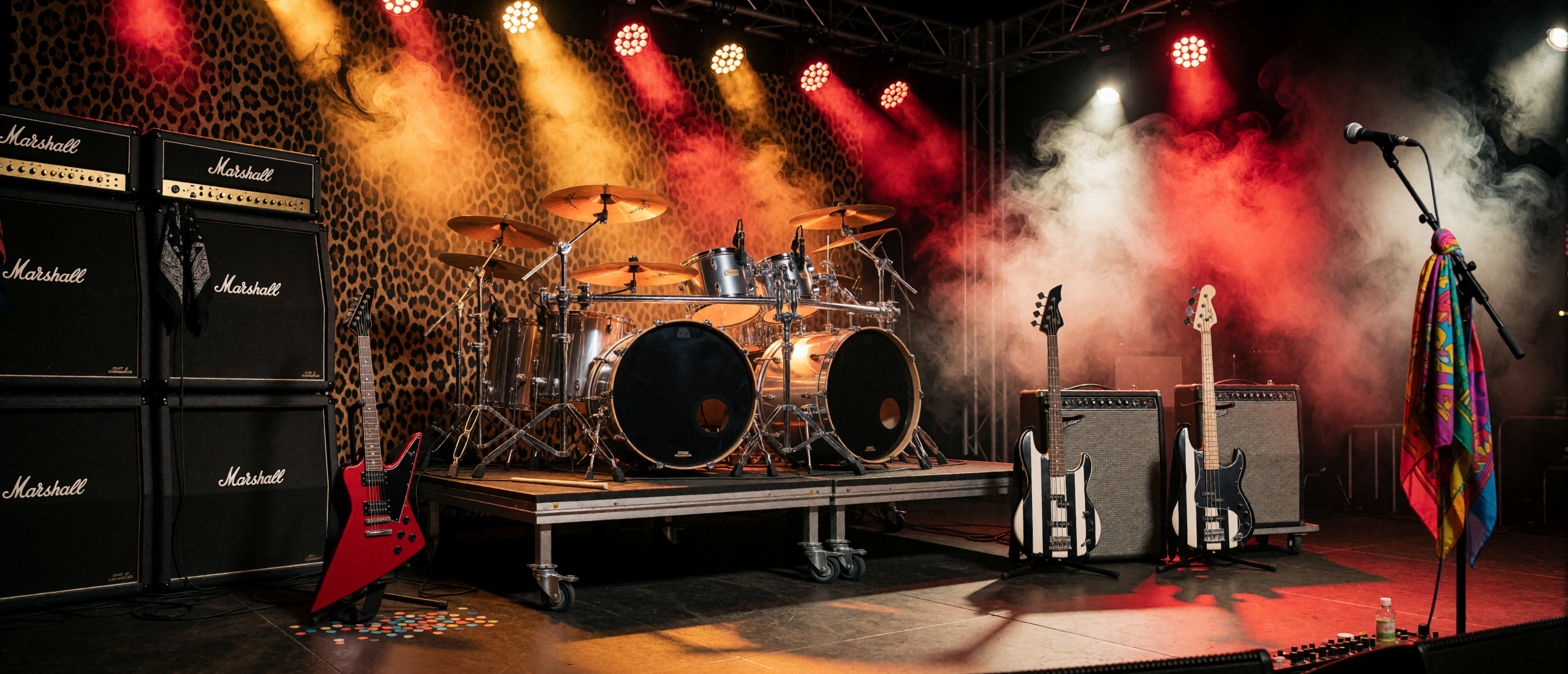 music-time-1980s-hair-metal-sunset-strip-marshall-leopard-ultrawide