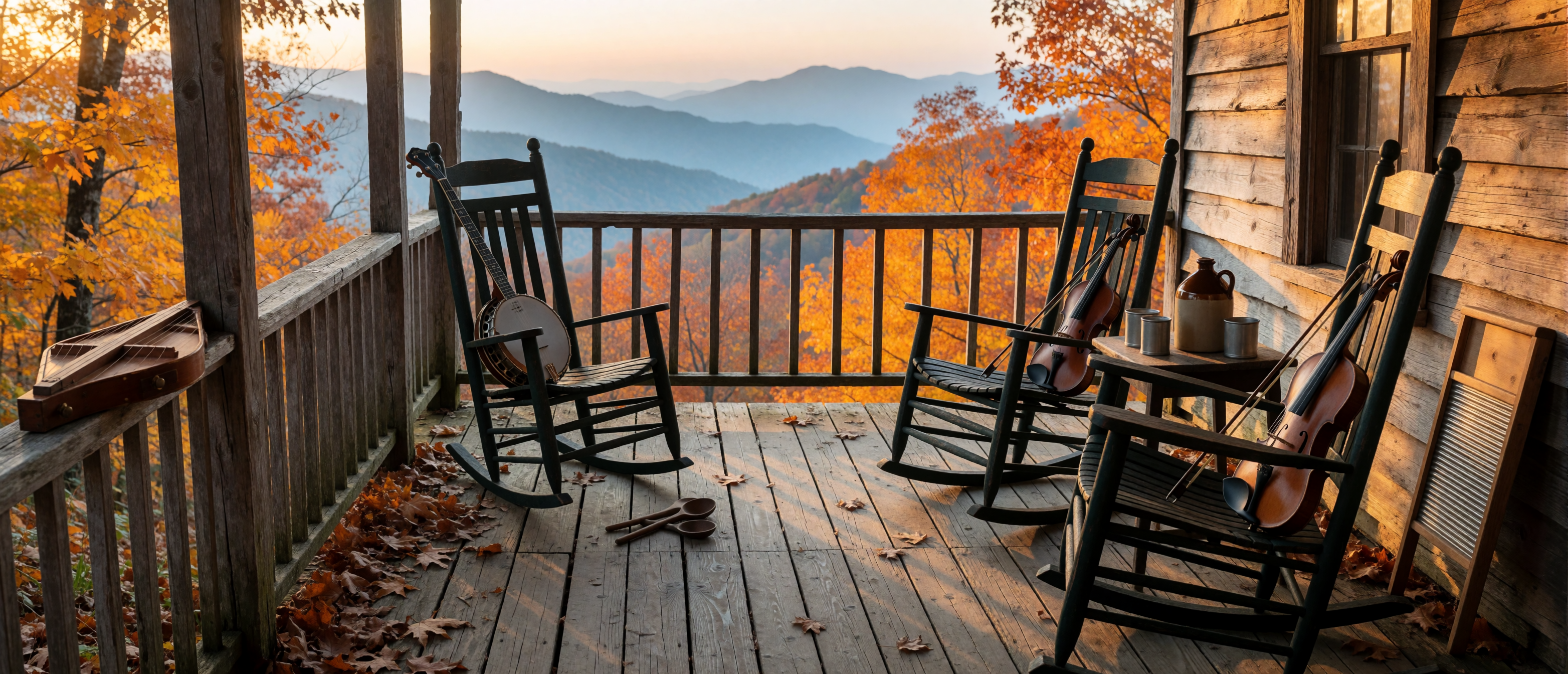 music-time-appalachian-porch-banjo-fiddle-dulcimer-ultrawide