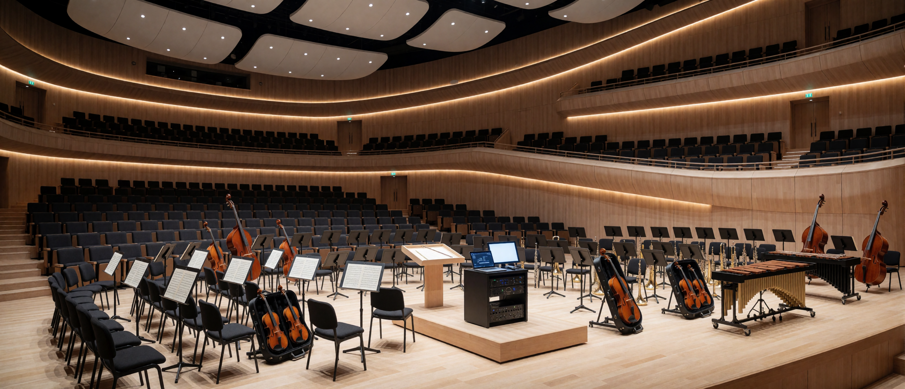 music-time-modern-orchestral-contemporary-hall-electronics-ultrawide
