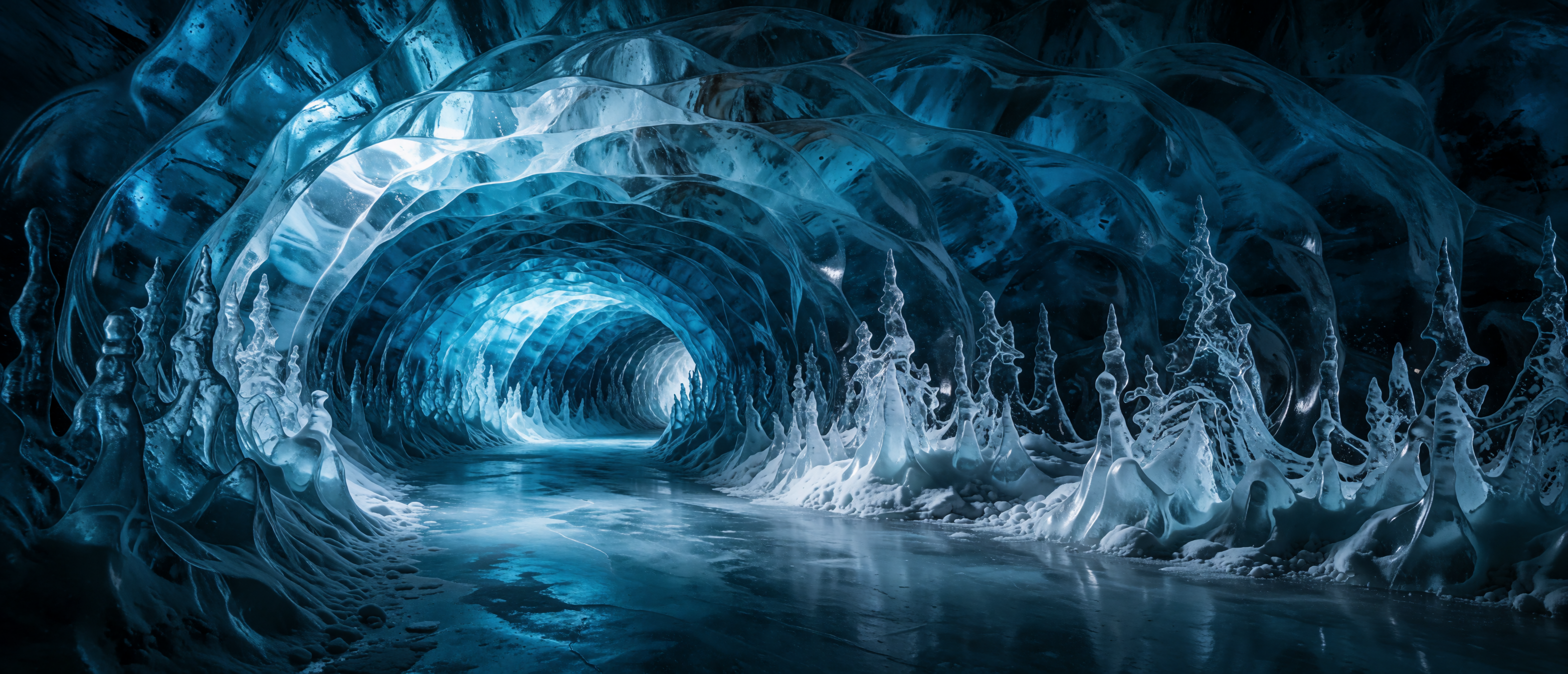glacial-ice-cave-blue-light-crystal-walls-ultrawide