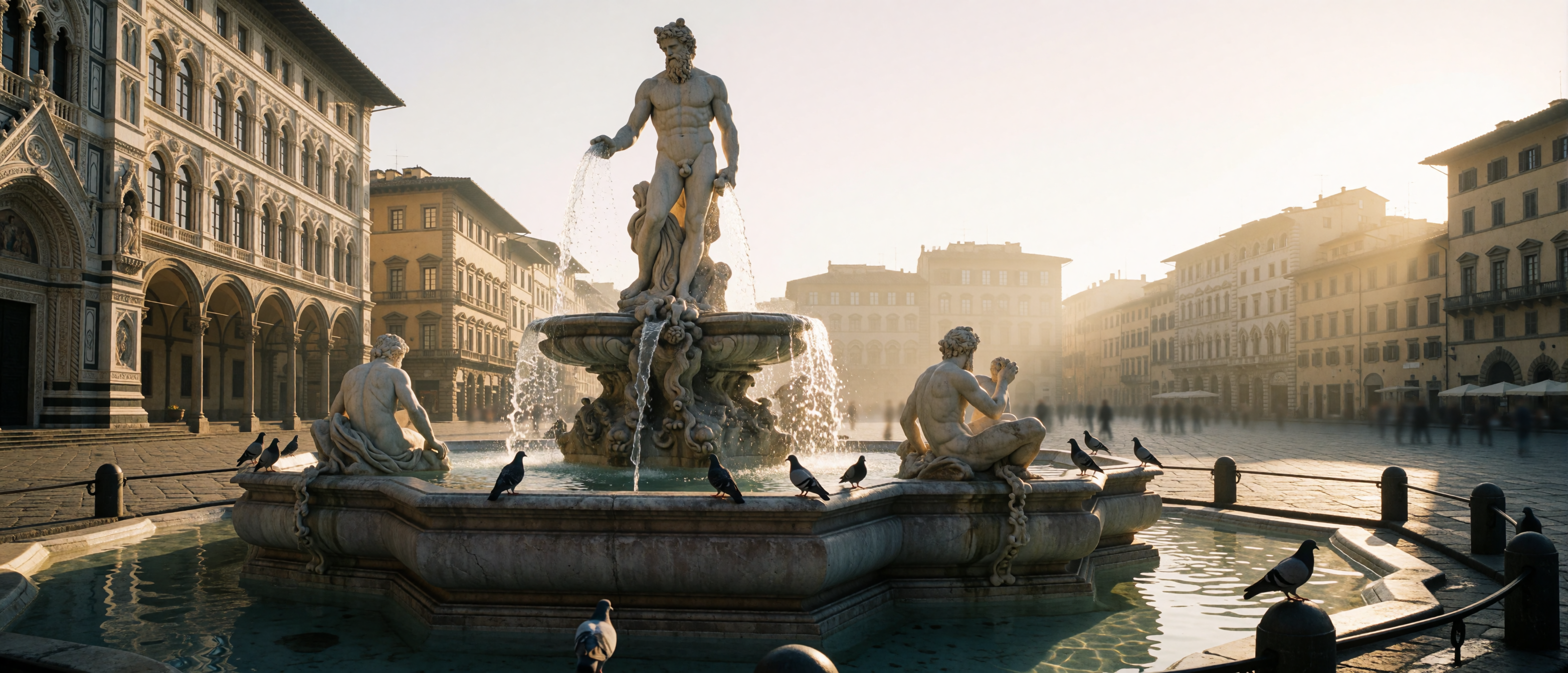 florence-neptune-fountain-piazza-dawn-marble-ultrawide